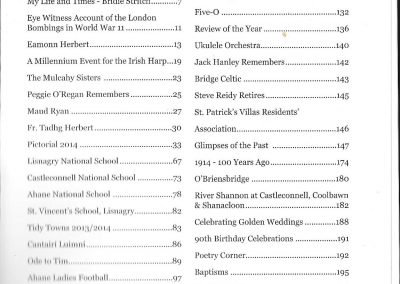 Caislean Index 2014